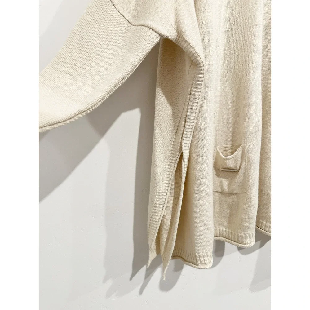 Mersea Catalina Crew Neck Traveler Sweater‎ in Sand Size 0S